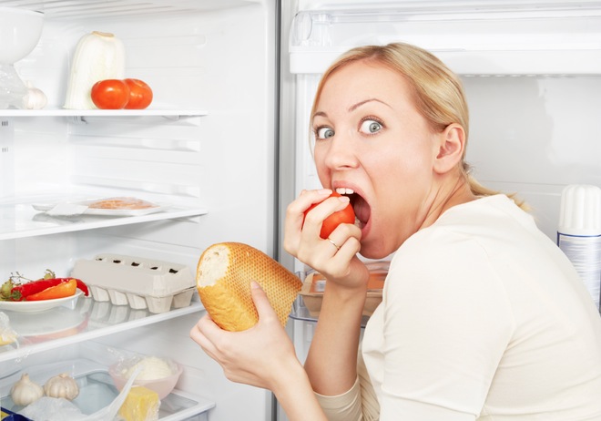 Фото как снизить аппетит ночью у холодильника
