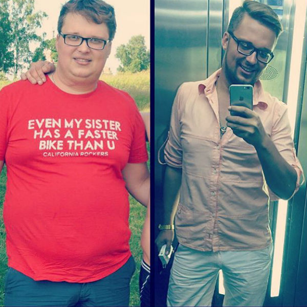 Фото и отзывы о Егор Халявин похудел. Фото парня до и после похудения