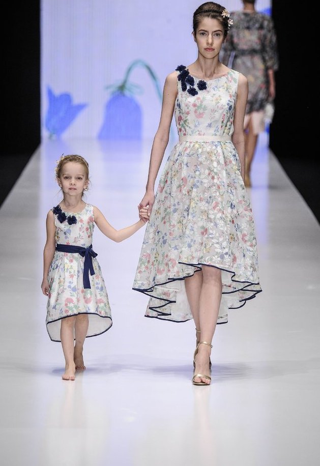 Фото на тему: Наталья Водянова создала коллекцию одежды для мам и дочек