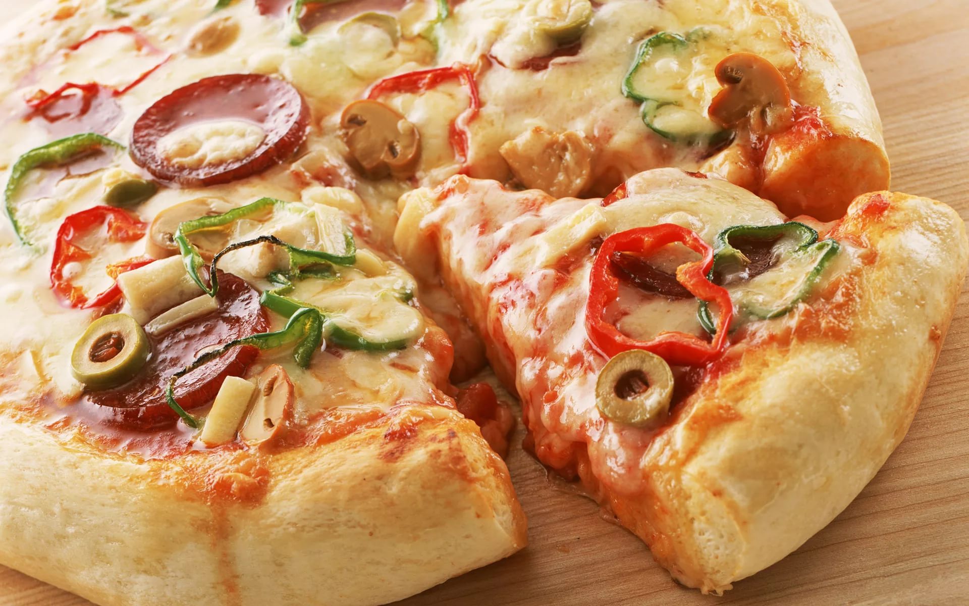 пицца толстая рецепт в духовке фото 4