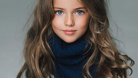 Фото и отзывы о Самая красивая девочка мира Кристина Пименова стала моделью